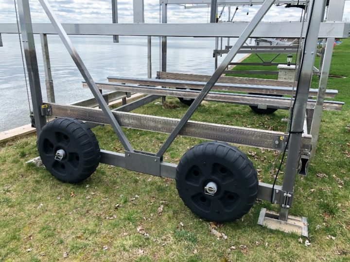 Boat Lift Wheel Assemblies