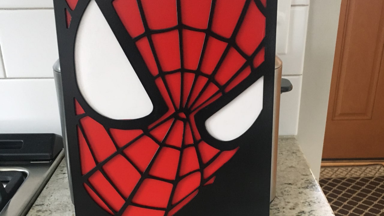 Spider Man Custom Metal Wall Hanging